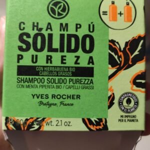 Champú Solido Pureza con Hierbabuena BIo (Cabellos Grasos) – 60 g