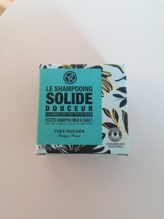Le shampooing solide douceur