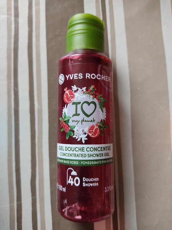 Gel douche concentré Grenade Baies Rose – Flacon 100 ml