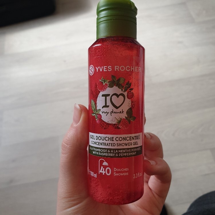 Gel Douche Concentré Framboise Menthe Poivrée – Flacon 100 ml