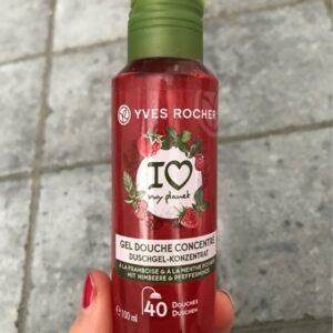 Gel Douche Concentré à la Framboise & Menthe Poivrée – 100 ml