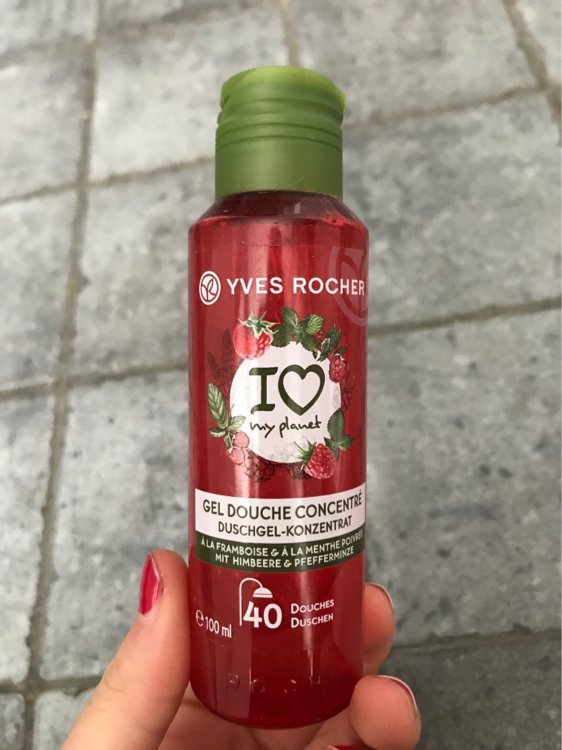 Gel Douche Concentré à la Framboise & Menthe Poivrée – 100 ml