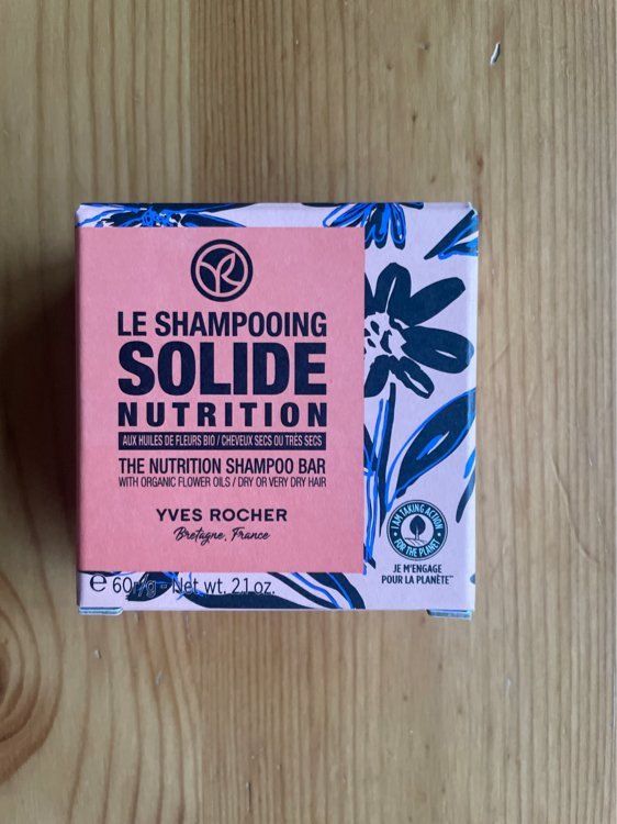 Le shampooing solide nutrition